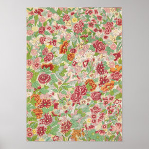 Poster Ornement floral par Owen Jones