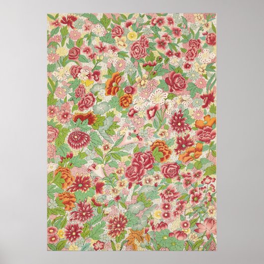 Poster Ornement floral par Owen Jones (Devant)