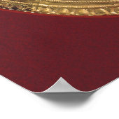 Poster Ornement pectoral forme les arbres de faucons (Coin)