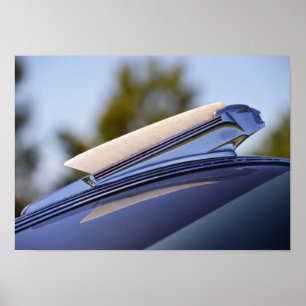 Poster Ornement Pontiac Sedan Hood 1939