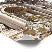 Poster ornement trevi fontaine métal (Coin)