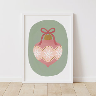 Poster Ornement vintage Maison de vacances Décor Mur Art