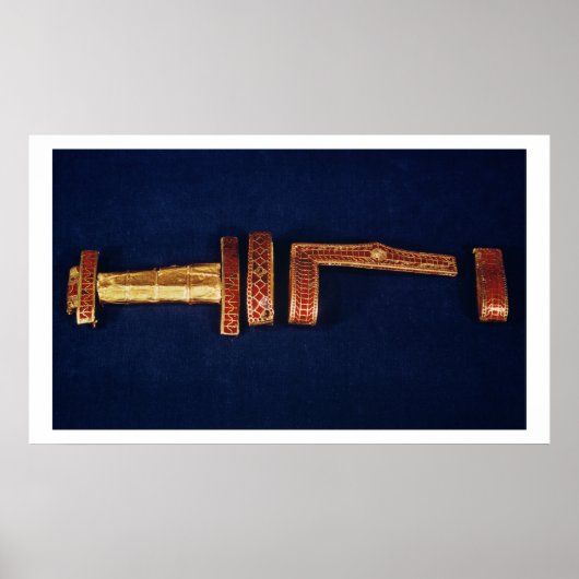 Poster Ornements d'épée du trésor de Childeric I ( (Devant)