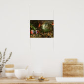 Poster Orphée avec une harpe Jouer à Pluton (Cuisine)