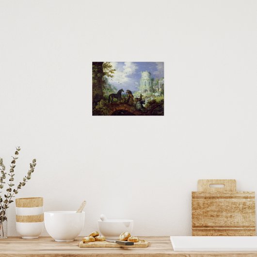 Poster Orphée Charming the Animals, 1626 (Cuisine)