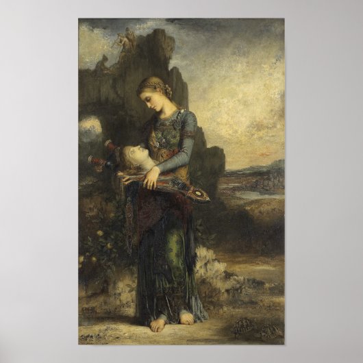 Poster Orphée par Gustave Moreau (Devant)