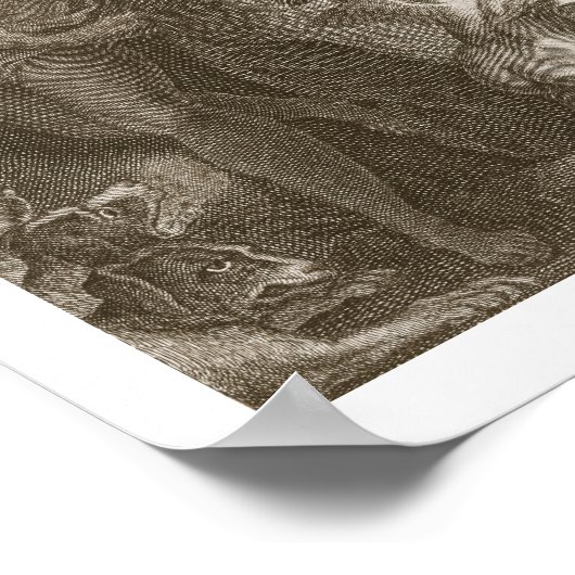 Poster Orpheus, Leading Eurydice Out of Hell, Looks Back (Coin)