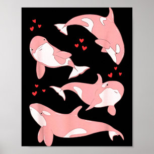 Poster Orque Mignon Baleine Biologiste Marin Animaux Mari