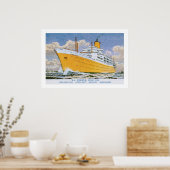 Poster Orsova de la ligne Orient (Cuisine)