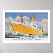 Poster Orsova de la ligne Orient (Devant)