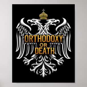 Poster Orthodoxe Chrétien Aigle Byzantin Orthodoxe Ou De
