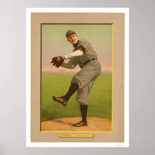 Poster Orval Total Cubs Baseball 1911 (Devant)