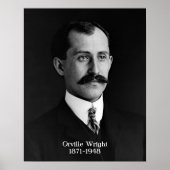Poster Orville Wright 16"x20" (Devant)