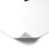 Poster Orwell 1984 Citation sur le contrôle du passé (Coin)