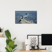 Poster Oryctérope F-111 (Bureau à domicile)