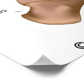 Poster Os de pied, diagramme étiqueté. (Coin)