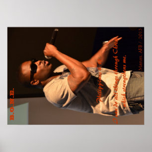 Poster Os DUR d'affiche de MORCELLEMENT