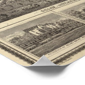 Poster Osage Bldgs, fermes, résidences (Coin)