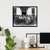 Poster Osage Indian Group Maison Blanche 1919 (Bureau à domicile)