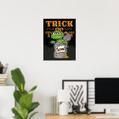 Poster Oscar the Grouch - Trick or Treat, Scram! (Bureau à domicile)