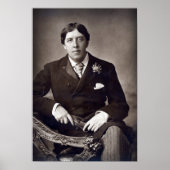 Poster Oscar Wilde, 1889 (Devant)