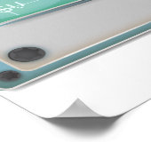 Poster Oscilloscope (Coin)