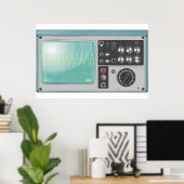 Poster Oscilloscope (Bureau à domicile)