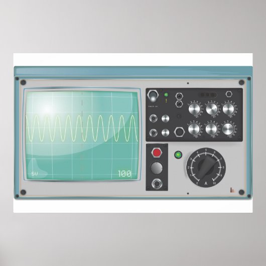 Poster Oscilloscope (Devant)