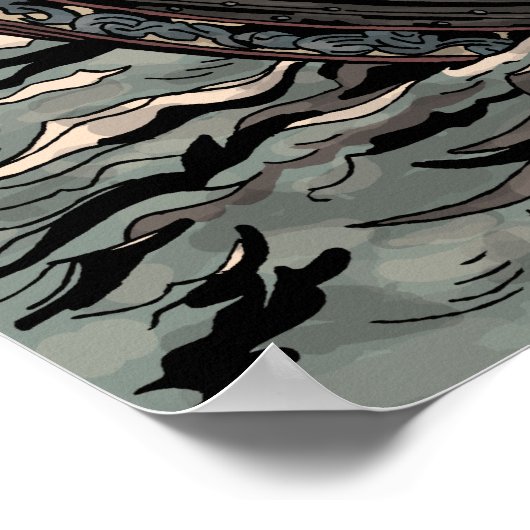 Poster Oseberg (Coin)