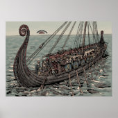 Poster Oseberg (Devant)