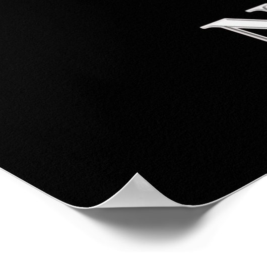 Poster Oser marcher dans l'affiche Matte (Coin)