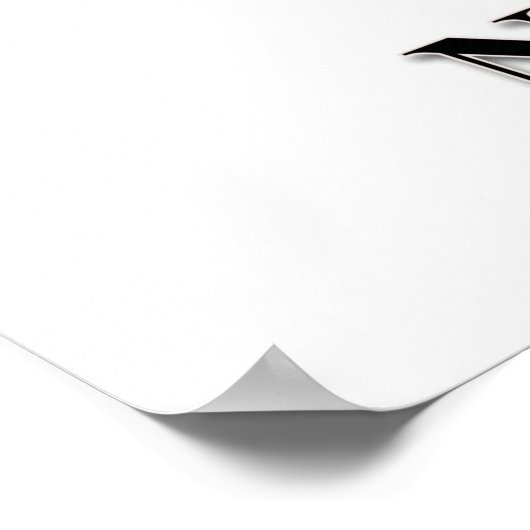 Poster Oser marcher dans l'affiche Matte (Coin)