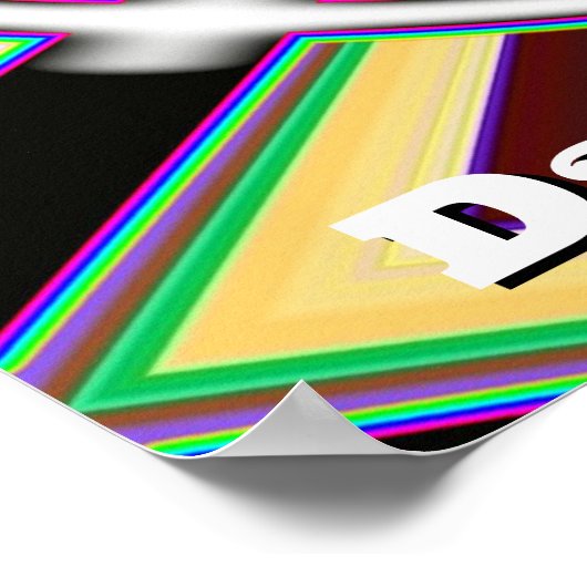 Poster Oser penser l'impensable (changer les mots) (Coin)