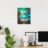 Poster Oser rêver | Gros Nuage Magellanique (Bureau à domicile)