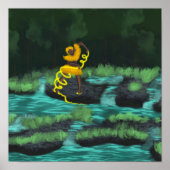 Poster Oshun Exploiter l'énergie de la rivière (Devant)