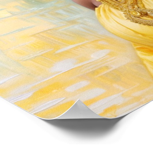 Poster Oshun Orisha Déesse Africaine (Coin)