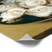 Poster Osias Beert les plats de l'Aîné avec huîtres, frui (Coin)