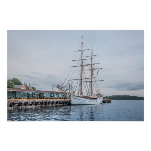 Poster Oslo Norvège (Devant)