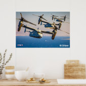 POSTER OSPREY MV-22B (Cuisine)