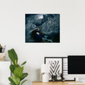 Poster Ossian conjures up the spirits (Bureau à domicile)