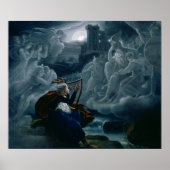 Poster Ossian conjures up the spirits (Devant)