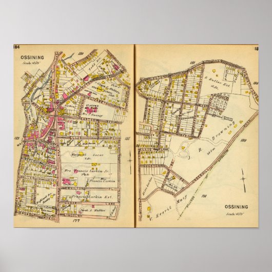 Poster Ossining, New York 4 (Devant)