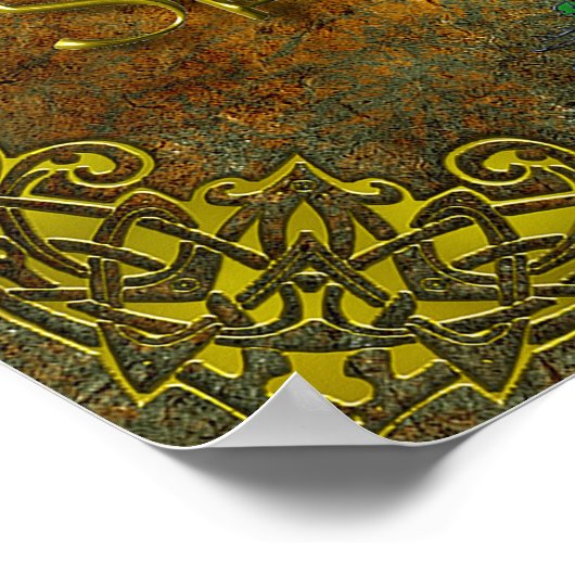 Poster Ostara déesse du printemps (Coin)