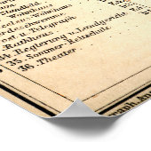 Poster " Österreich : 1911 Salzbourg - Detailierte Karte. (Coin)