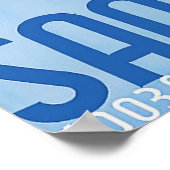 Poster " Österreich : 1960er/heute - Saalbach das Skidorf (Coin)