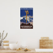 Poster " Österreich : 2021/heute - Der Großglockner ... (Cuisine)