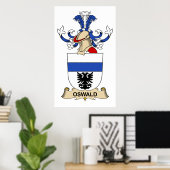 Poster Oswald Family Crest (Bureau à domicile)