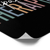 Poster OT ergothérapeute | Thérapie professionnelle (Coin)