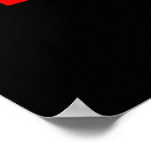 Poster OTAKU 8 Bit Pixel Japonais Katakana (Coin)