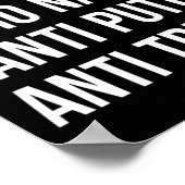 Poster OTAN - Anti Poutine - Anti Trump - (Coin)